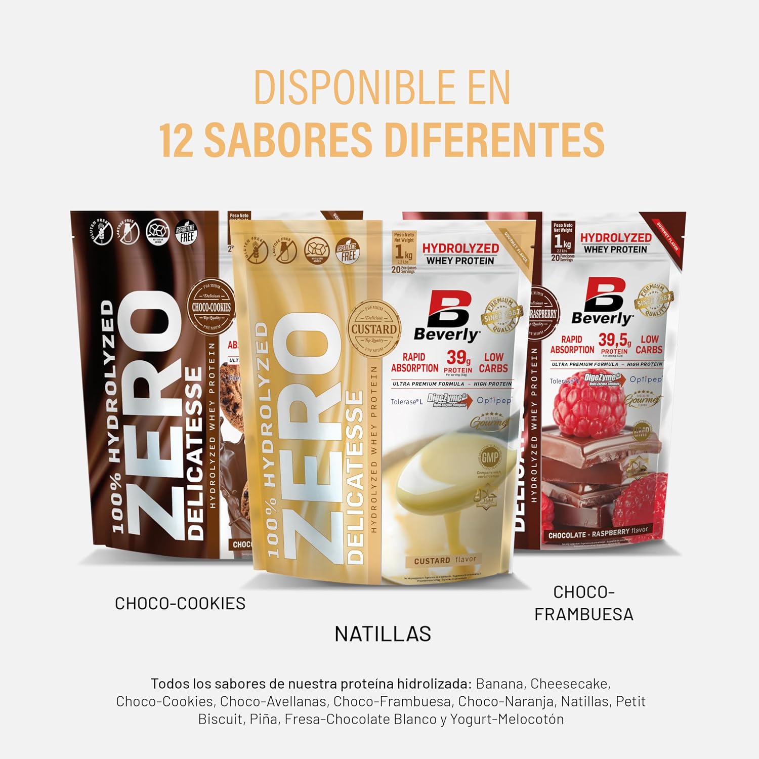 Thumbnail 7 de Beverly ZERO DELICATESSE Proteína Hidrolizada Whey 85% 🥛