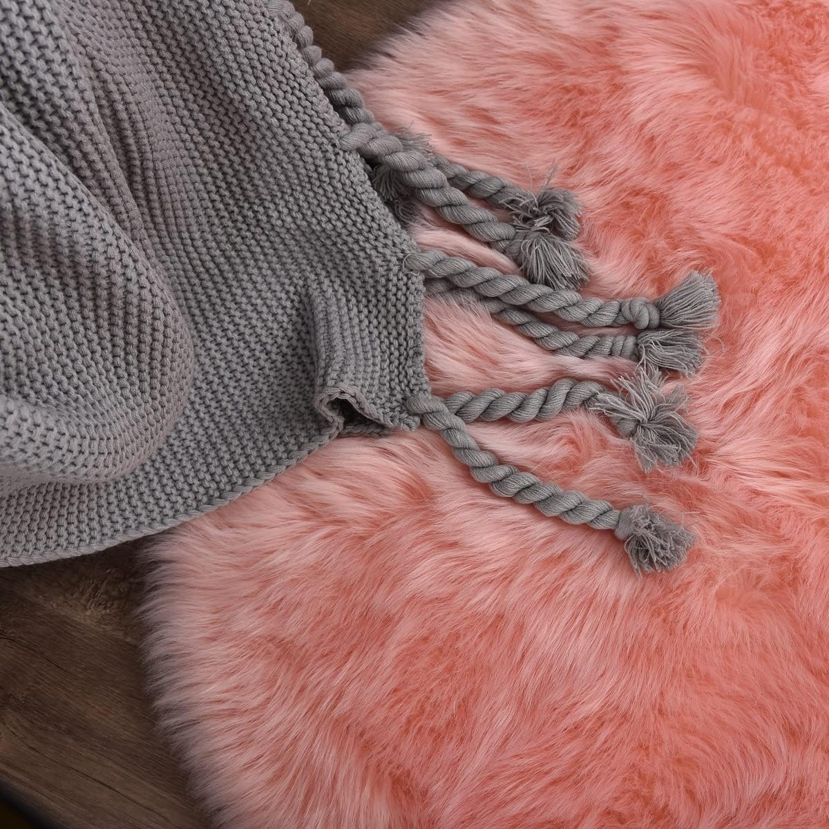 Thumbnail 6 de ORINOVA Tapis Rond Rose 150 cm