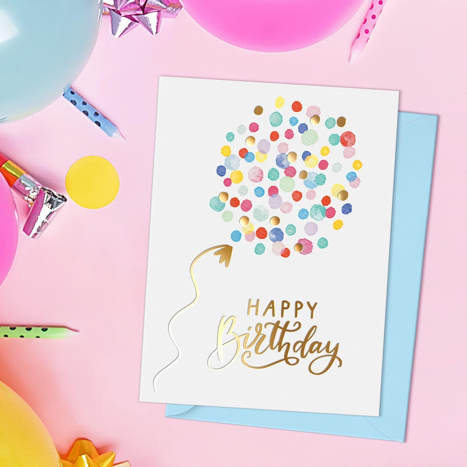 Thumbnail 3 de Sweetzer & Orange Happy Birthday Cards — 20 Assorted Cards with Envelopes & Box
