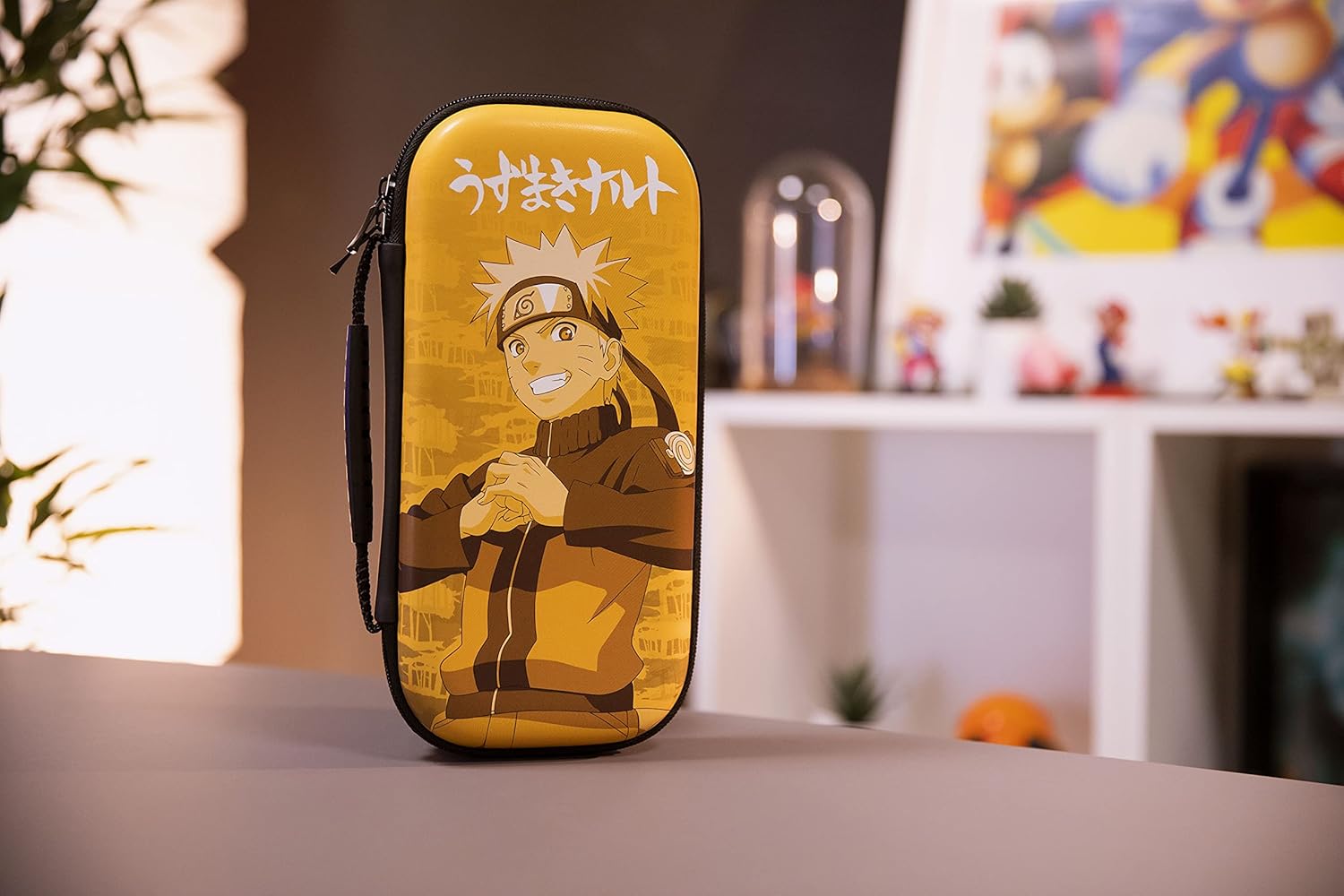 Detalle 2 de Konix Naruto Shippuden Schutz- und Transporthülle für Nintendo Switch, Switch Lite und Switch OLED – 8 Spielkassetten