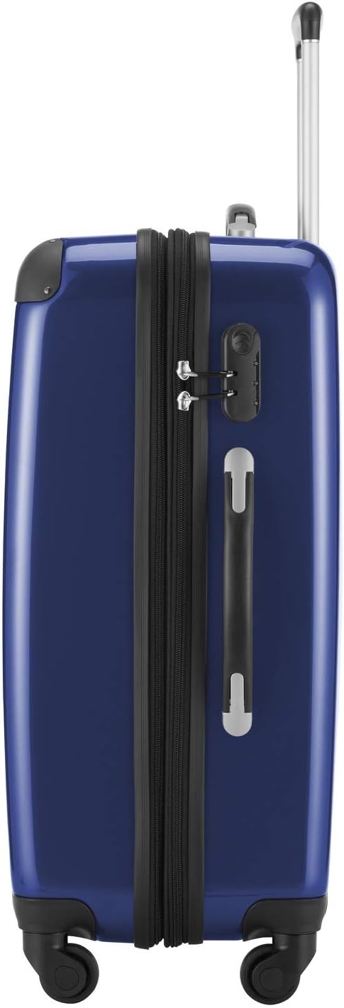 Detalle 2 de HAUPTSTADTKOFFER® Alex – Valise Rigide Brillante (42 litres, Bleu foncé)