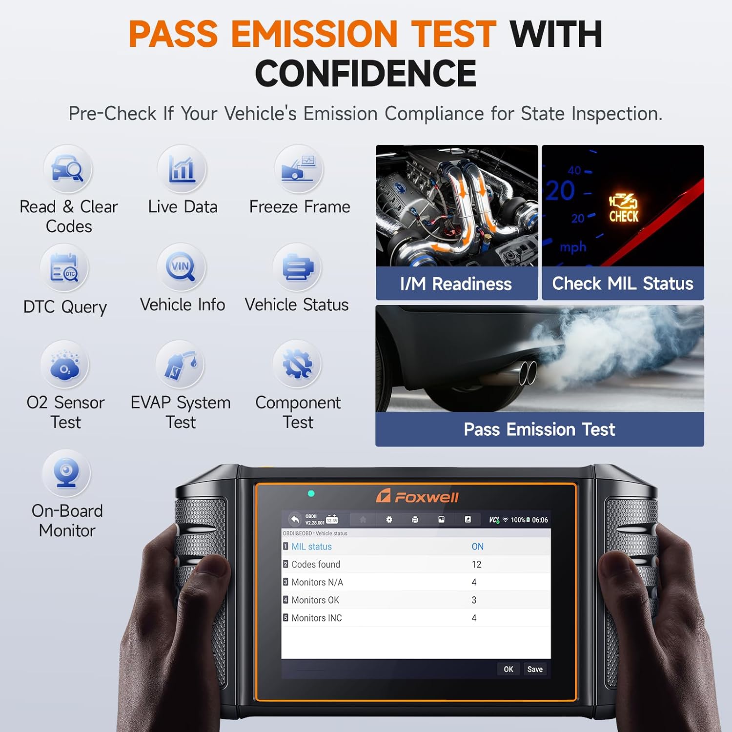Thumbnail 4 de FOXWELL OBD2 scanner NT710
