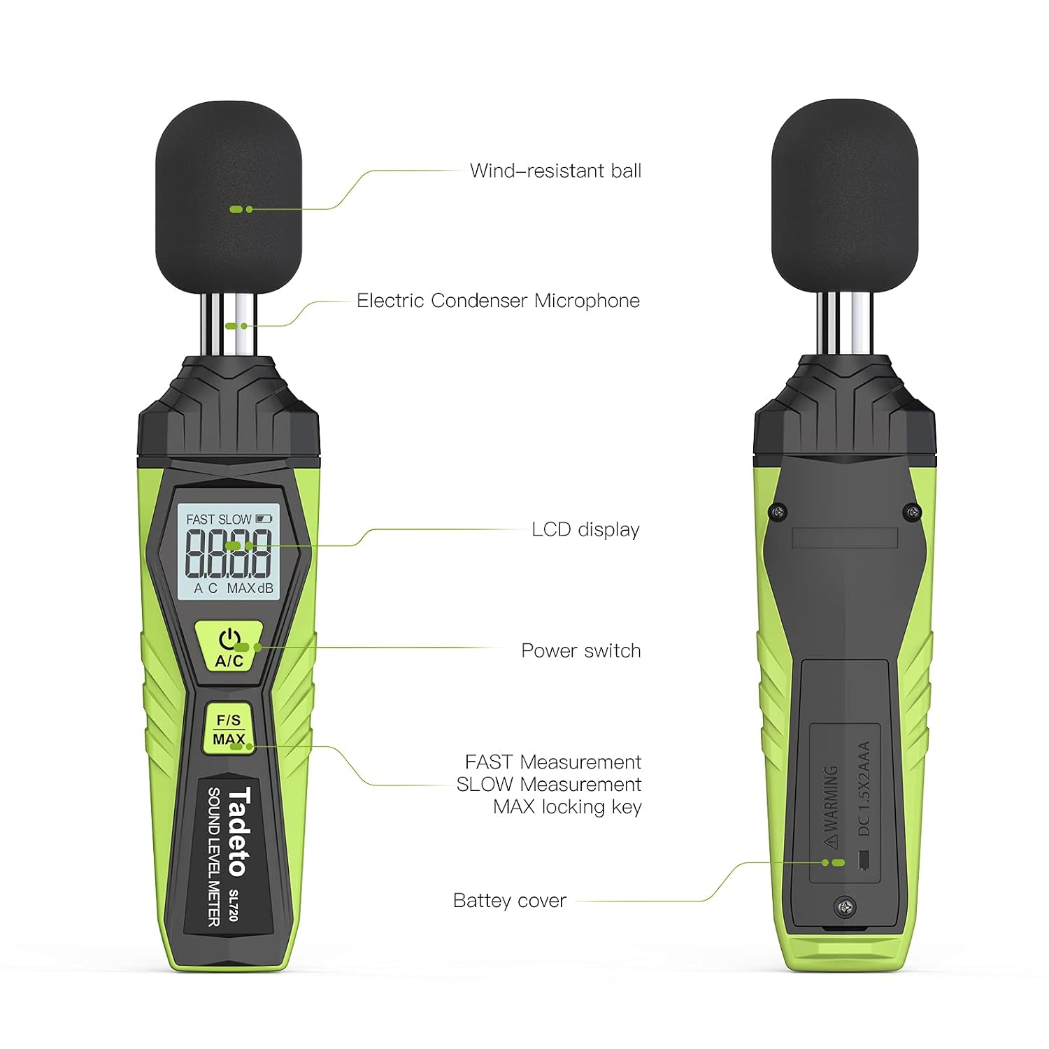 Thumbnail 6 de Tadeto Digital Sound Level Meter
