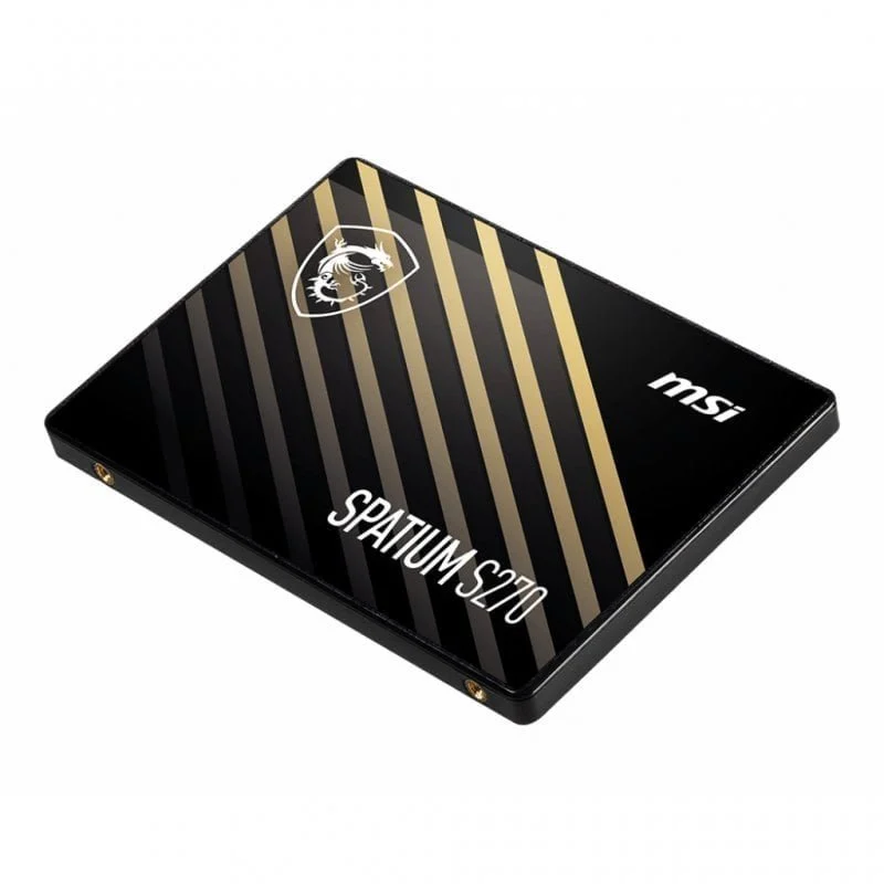 Detalle de MSI Spatium S270 2.5" 960 GB SSD SATA3 3D NAND 💾