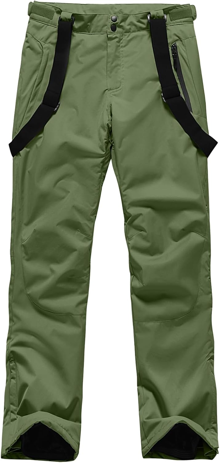 Thumbnail 3 de YEEFINE Men's Snow Ski Pants Insulated Waterproof