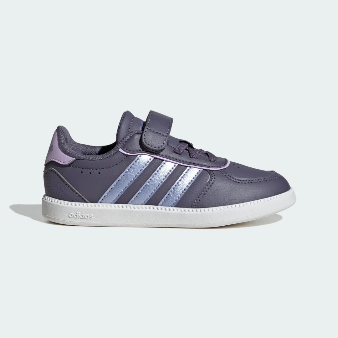 Detalle de Zapatilla Breaknet Sleek de Adidas en color violeta