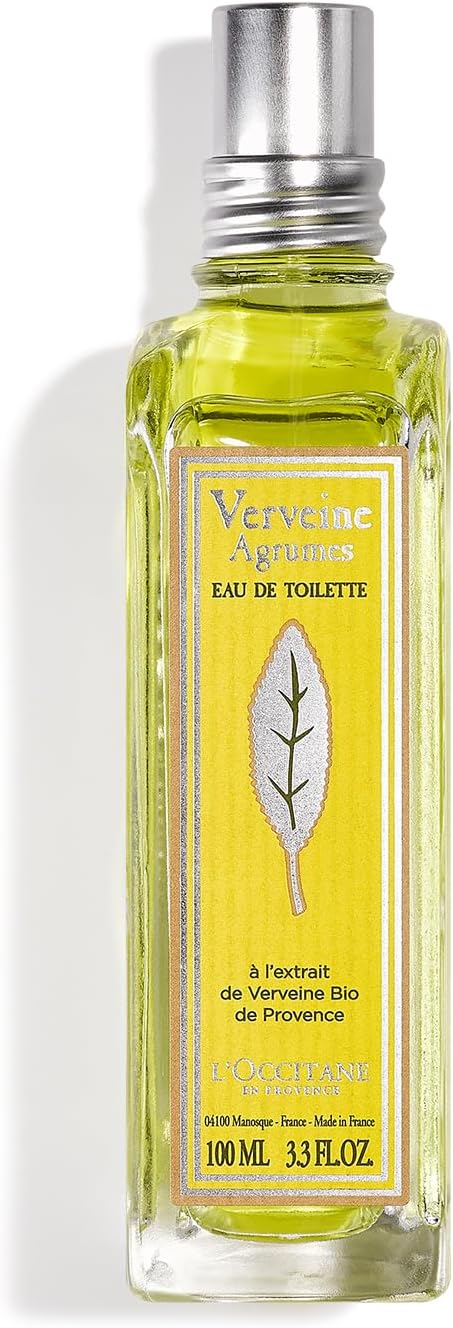 Detalle de L'OCCITANE Eau de Toilette Verveine Agrumes – 100 ml | Fraîcheur citronnée made in France