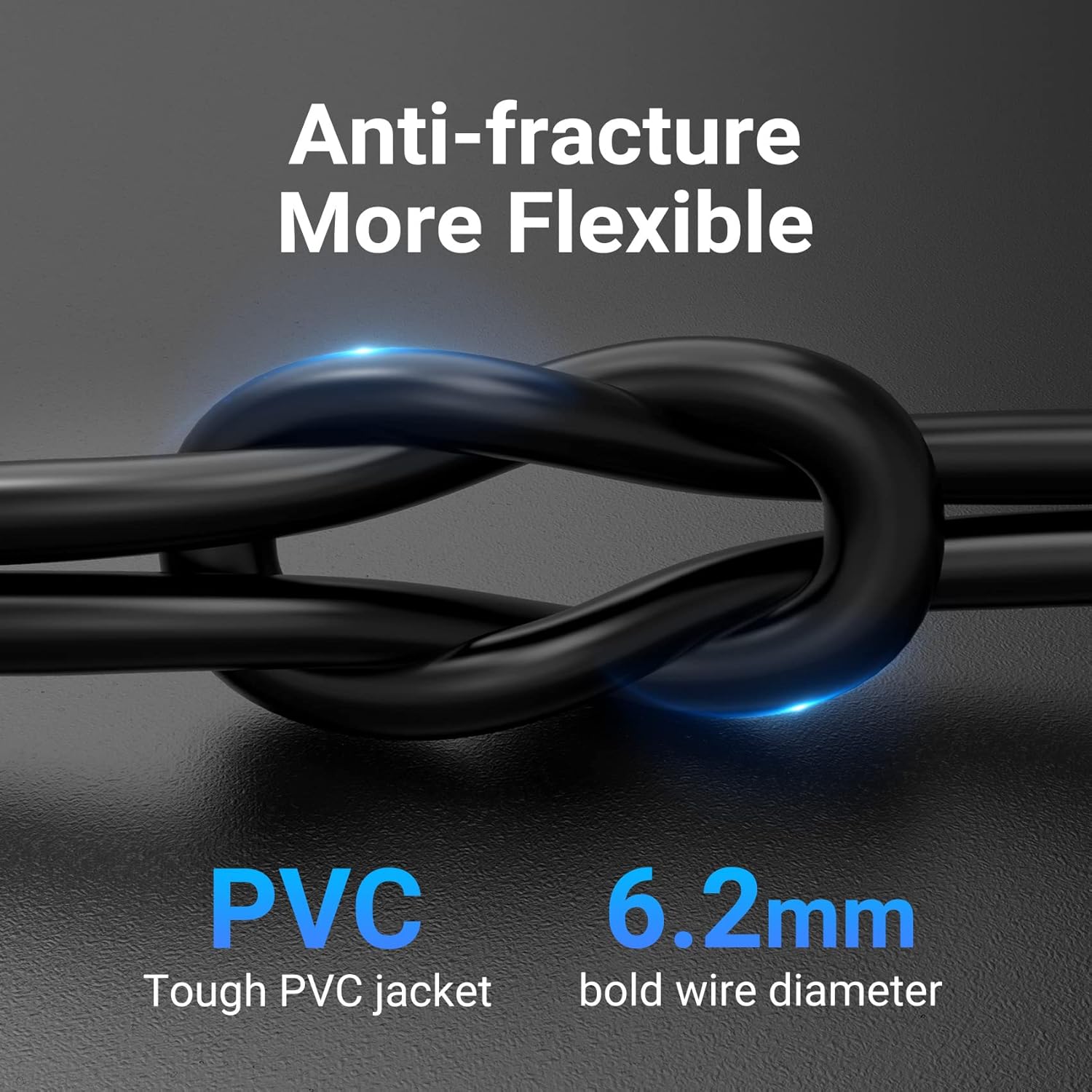 Thumbnail 5 de VENTION Cat6 Ethernet Extension Cable 3m Round – STP, 1000Mbps, Gigabit Patch Cord