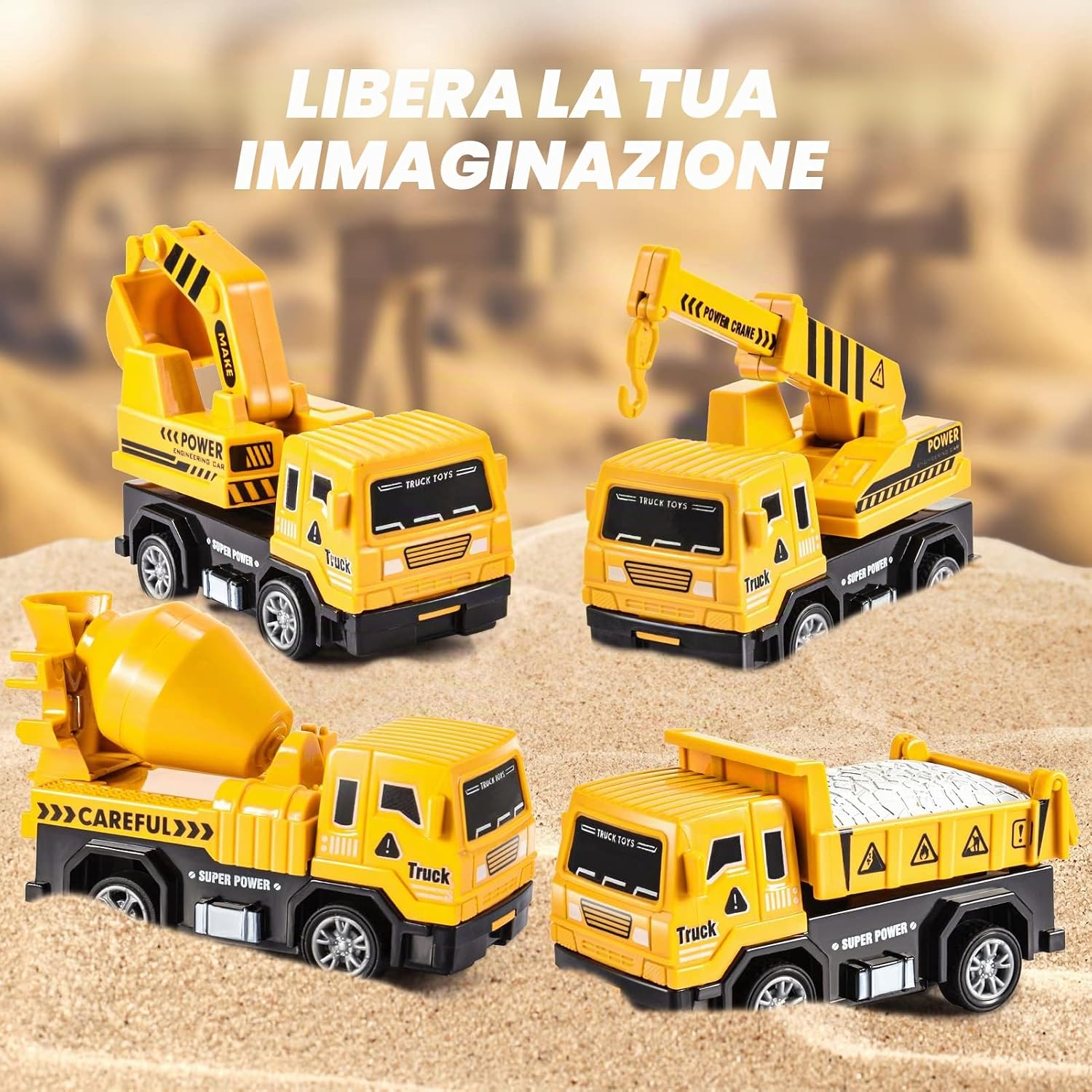 Thumbnail 4 de EUCOCO Camion Giocattolo 5 in 1 per bambini 1-6 anni