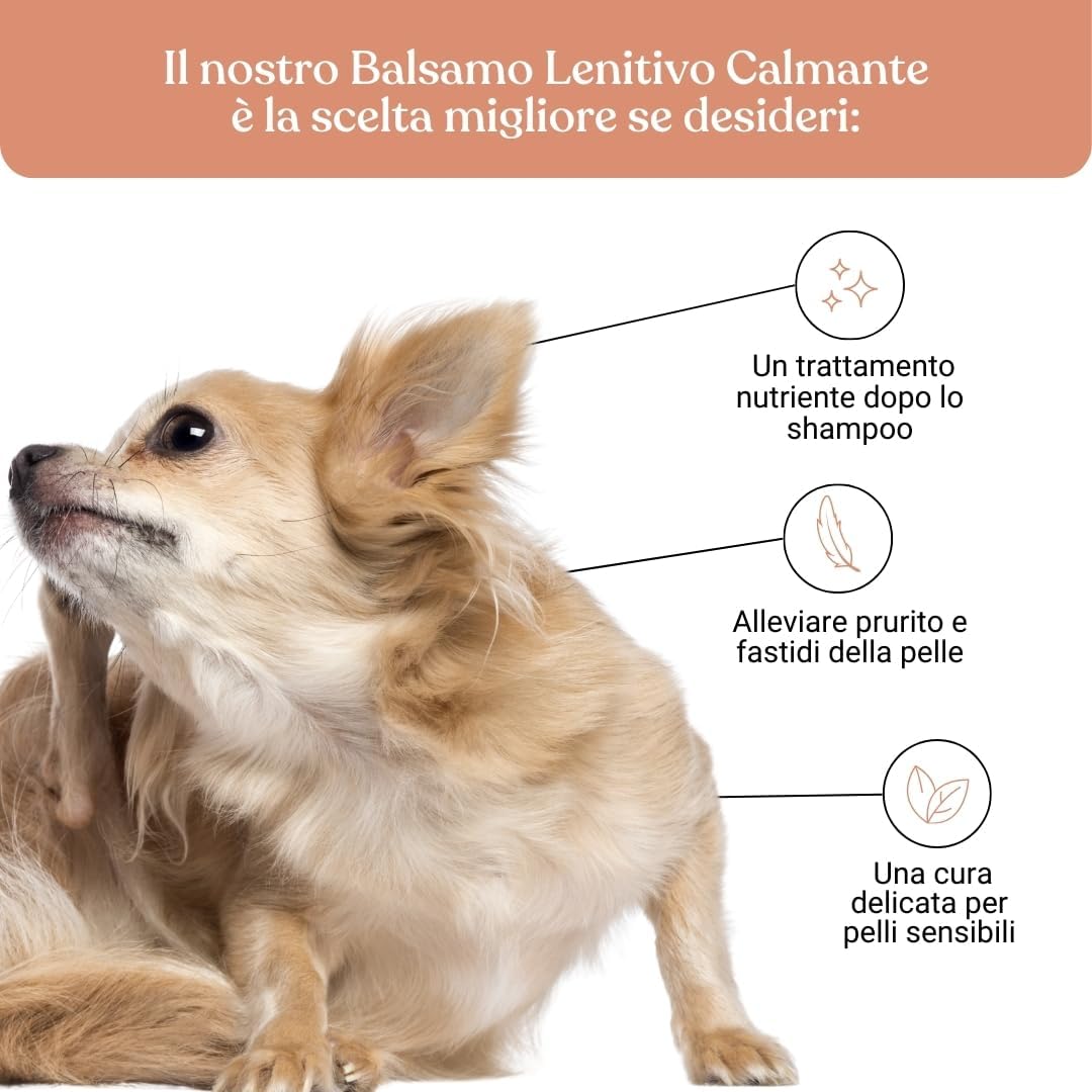 Detalle de Bau Balsamo Cane Pelo Sensibile e Pelle Delicata: lenitivo, idratante e districante