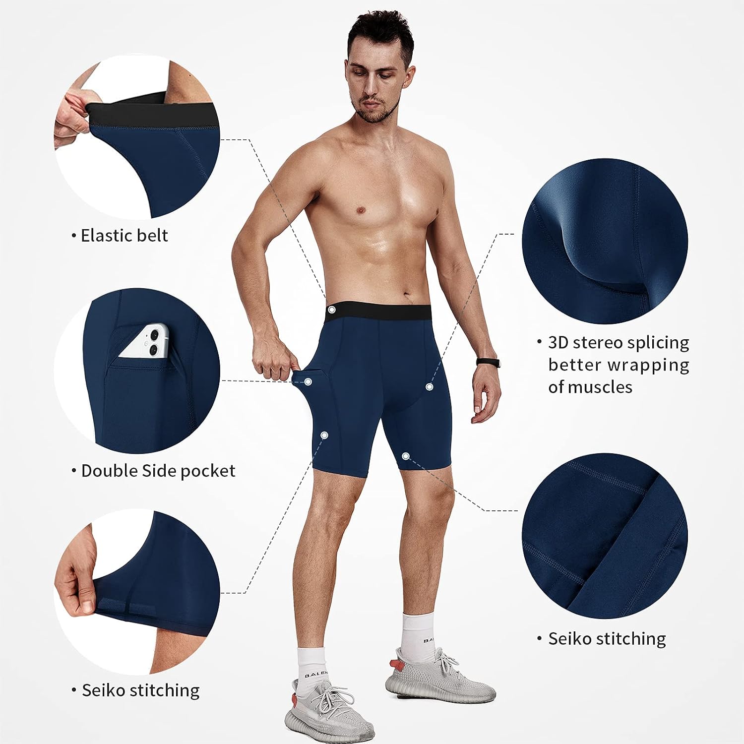 Detalle de Niksa Compression Shorts Men 2/3 Pack