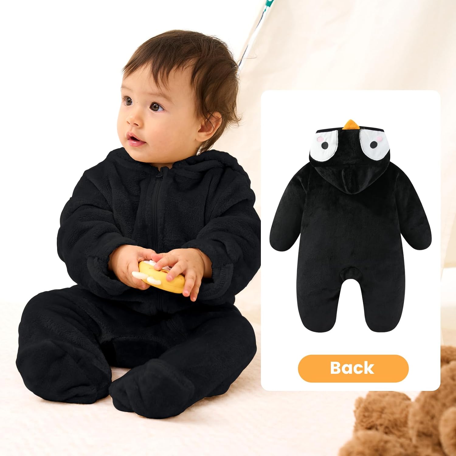Detalle 2 de WYTbaby Baby Snowsuit 0-12 months