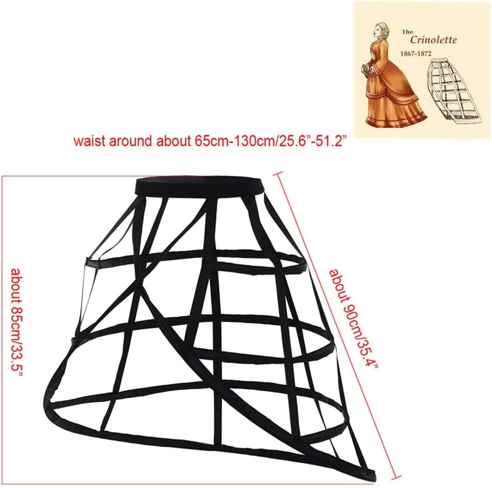 Thumbnail 2 de Graceart Hoops Skirt Petticoat
