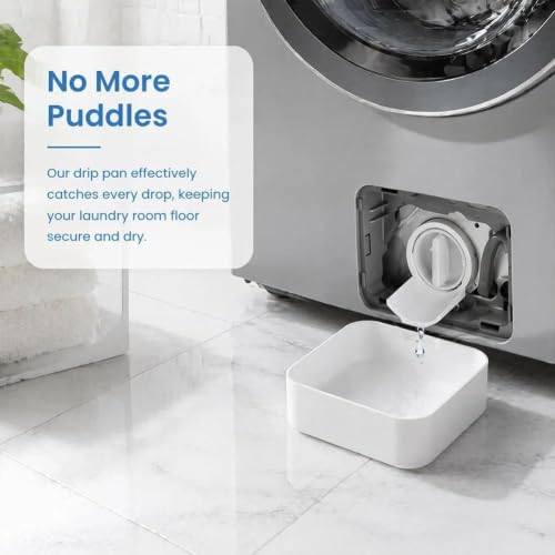Thumbnail 3 de YERFFZE Washing Machine Drainage Tray – Leak-Proof Drip Pan for Front Loaders