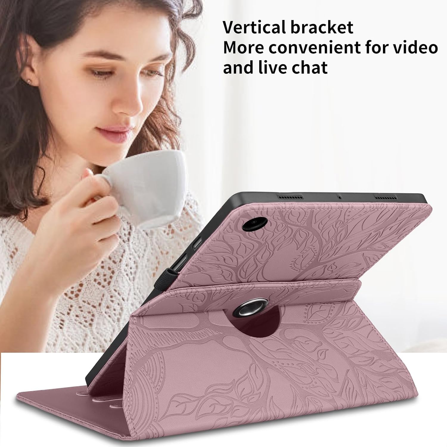 Thumbnail 6 de Galaxy Tab A9+ Hülle 360° Drehbar 11 Zoll