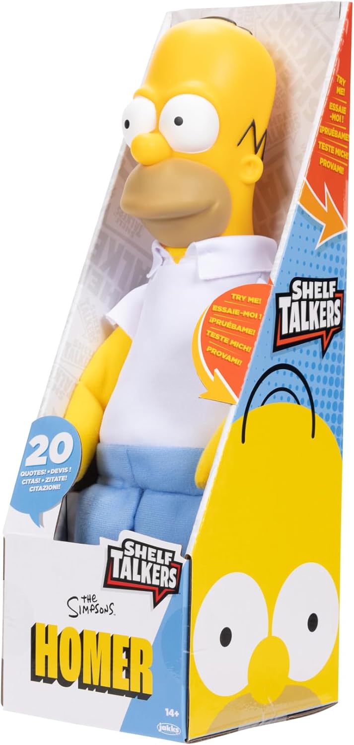 Thumbnail 5 de Peluche Charlatán Homer de Los Simpson 25 cm