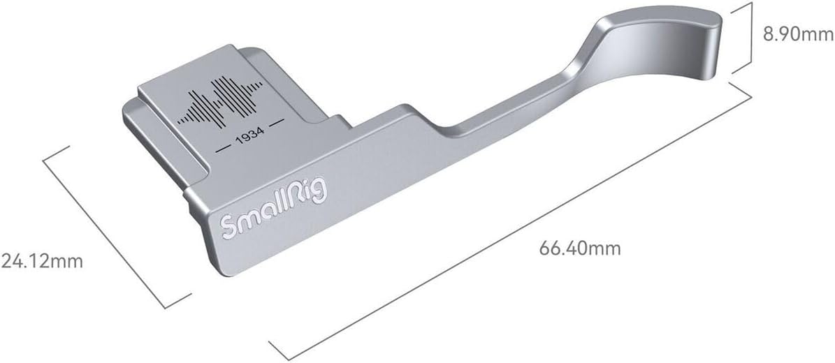 Detalle de SMALLRIG Thumb Grip Argento 4566