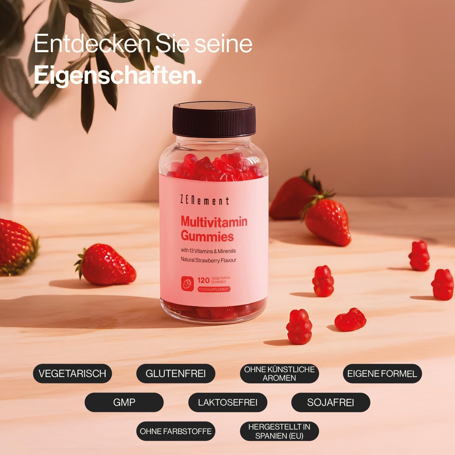 Detalle 2 de Zenement Multivitamin Gummibärchen für Kinder