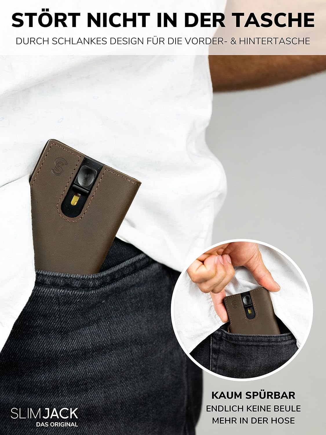 Detalle 2 de SLIMJACK Smart Wallet 8 Karten 👛