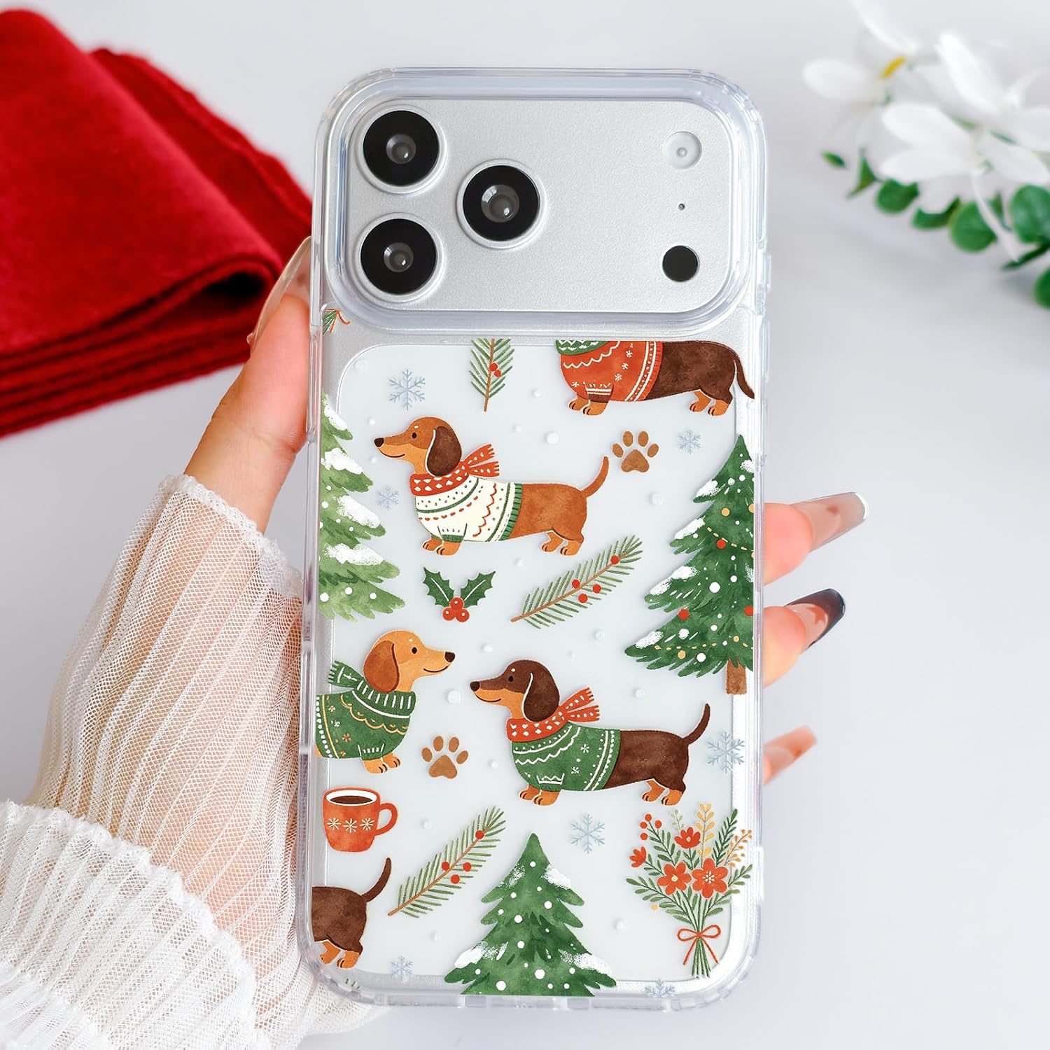 Detalle de Clear iPhone Case for iPhone 17 Pro Max