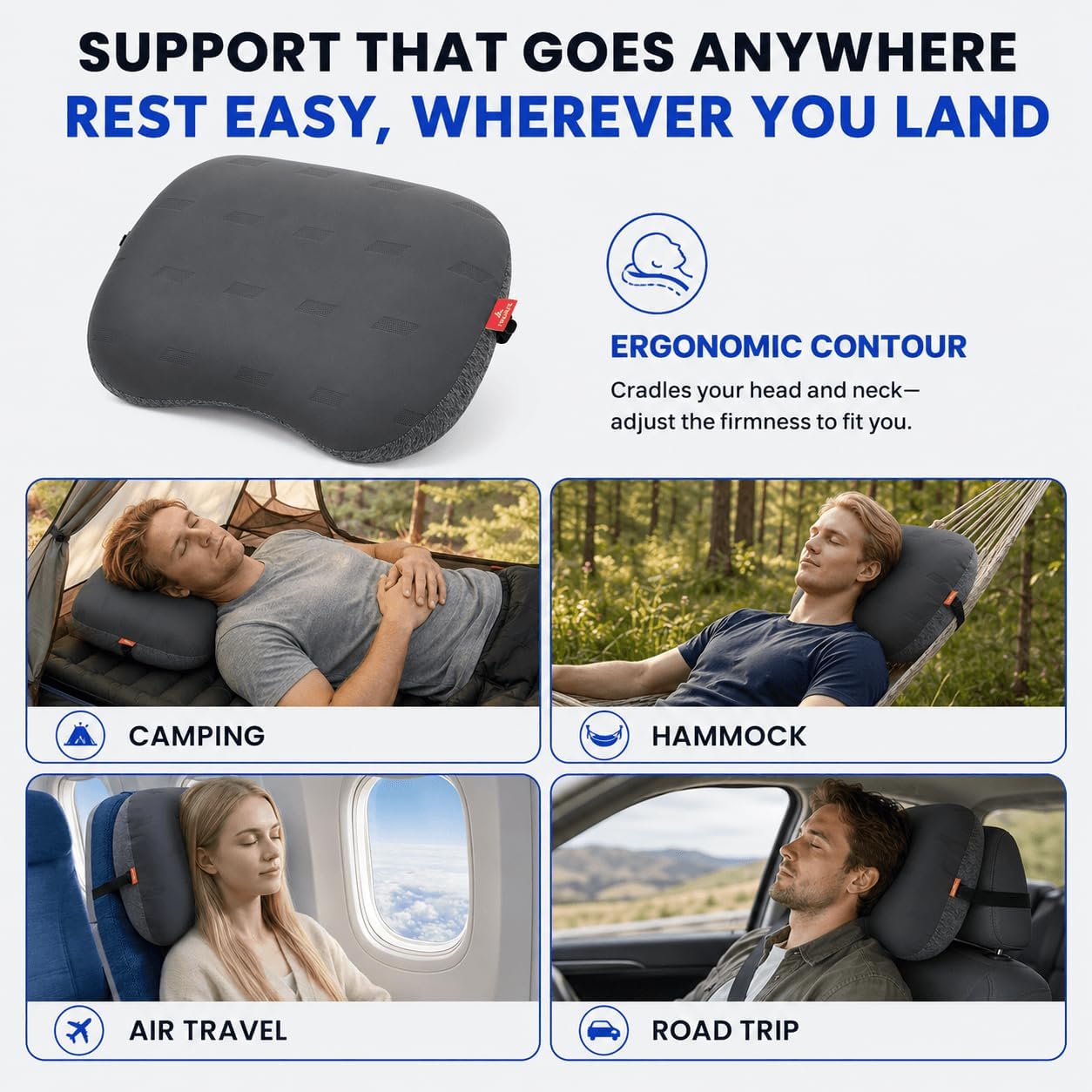 Thumbnail 3 de Hikenture Inflatable Camping Pillow
