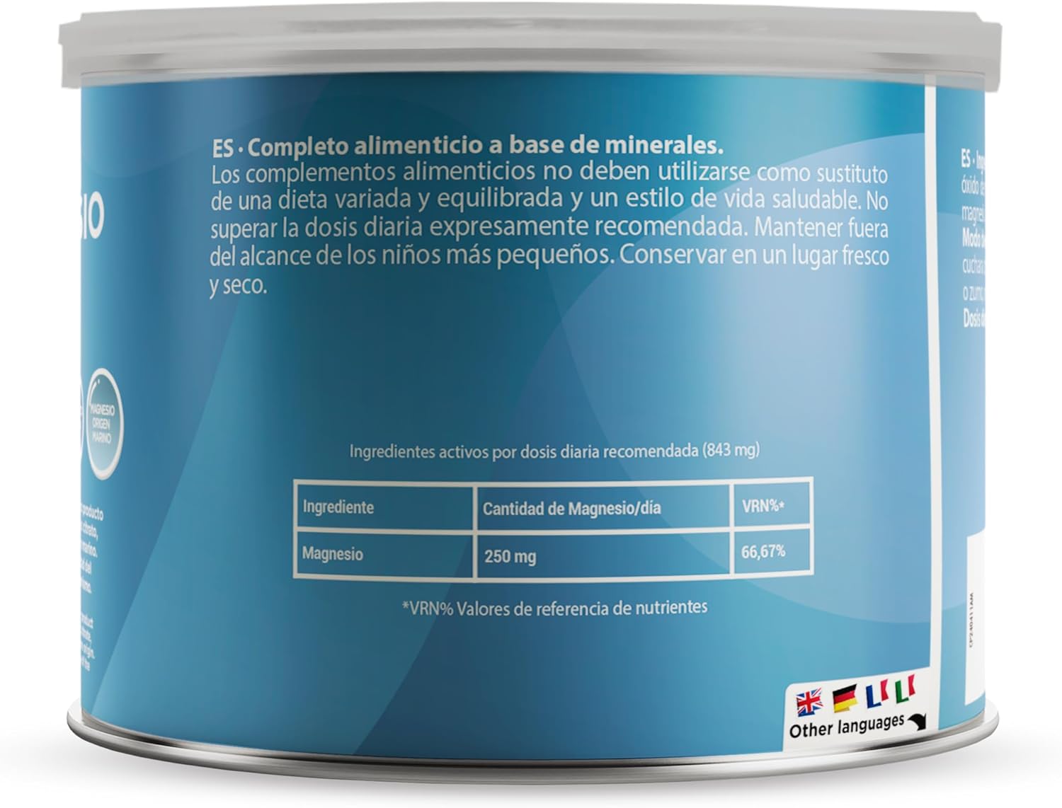 Detalle 1 de DRASANVI Amazon Mineral Multimagnesio Polvo 100G 💊