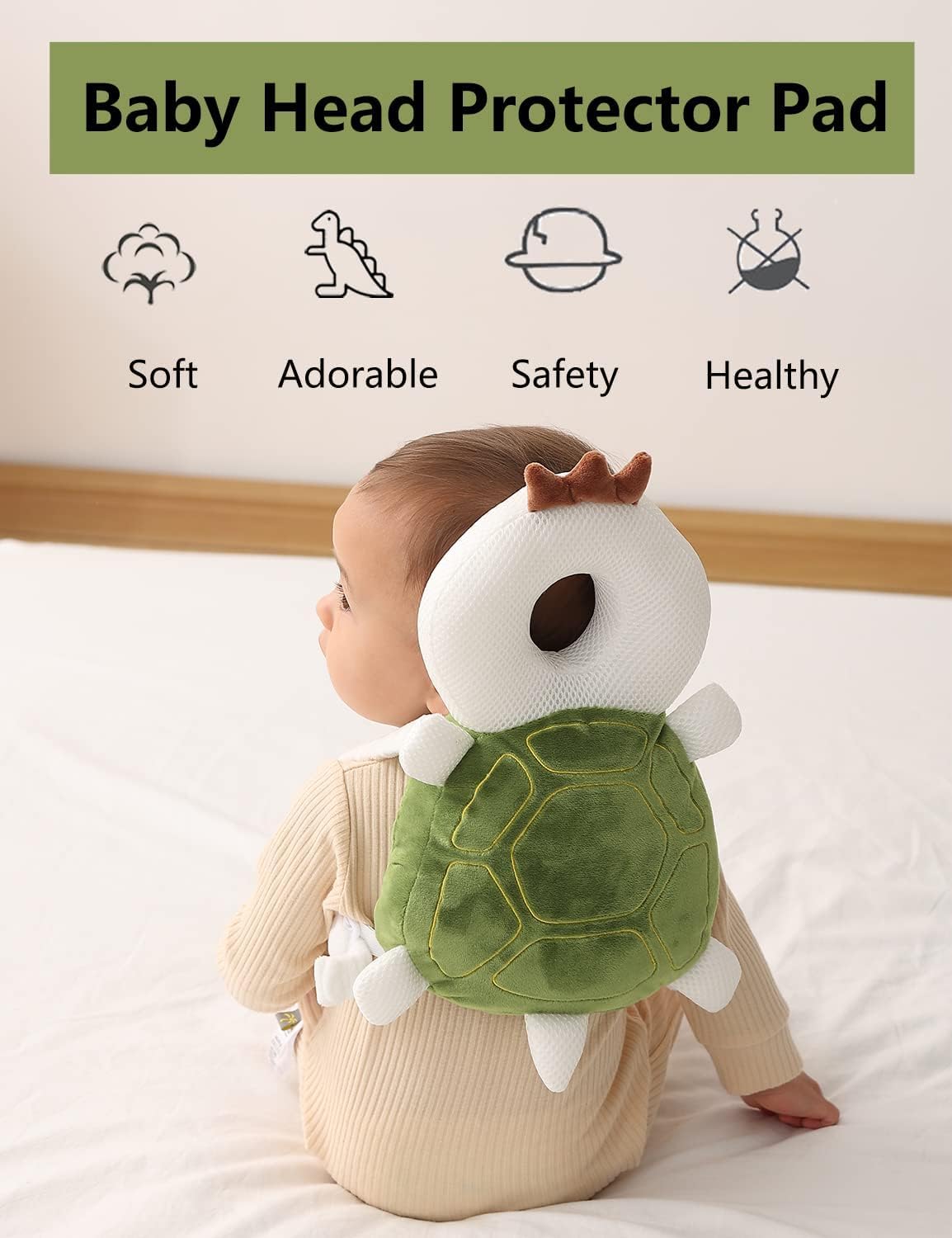 Thumbnail 1 de Baby head guard pillow safety pads 4–24 months