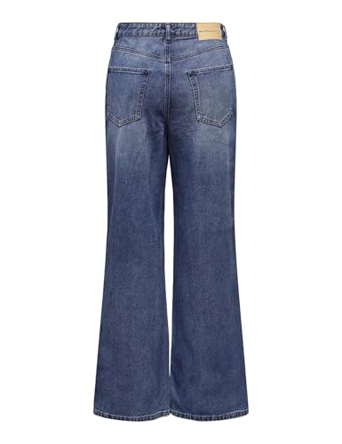 Detalle de ONLY Onlhope Wide Denim Pantalones Vaqueros 28W