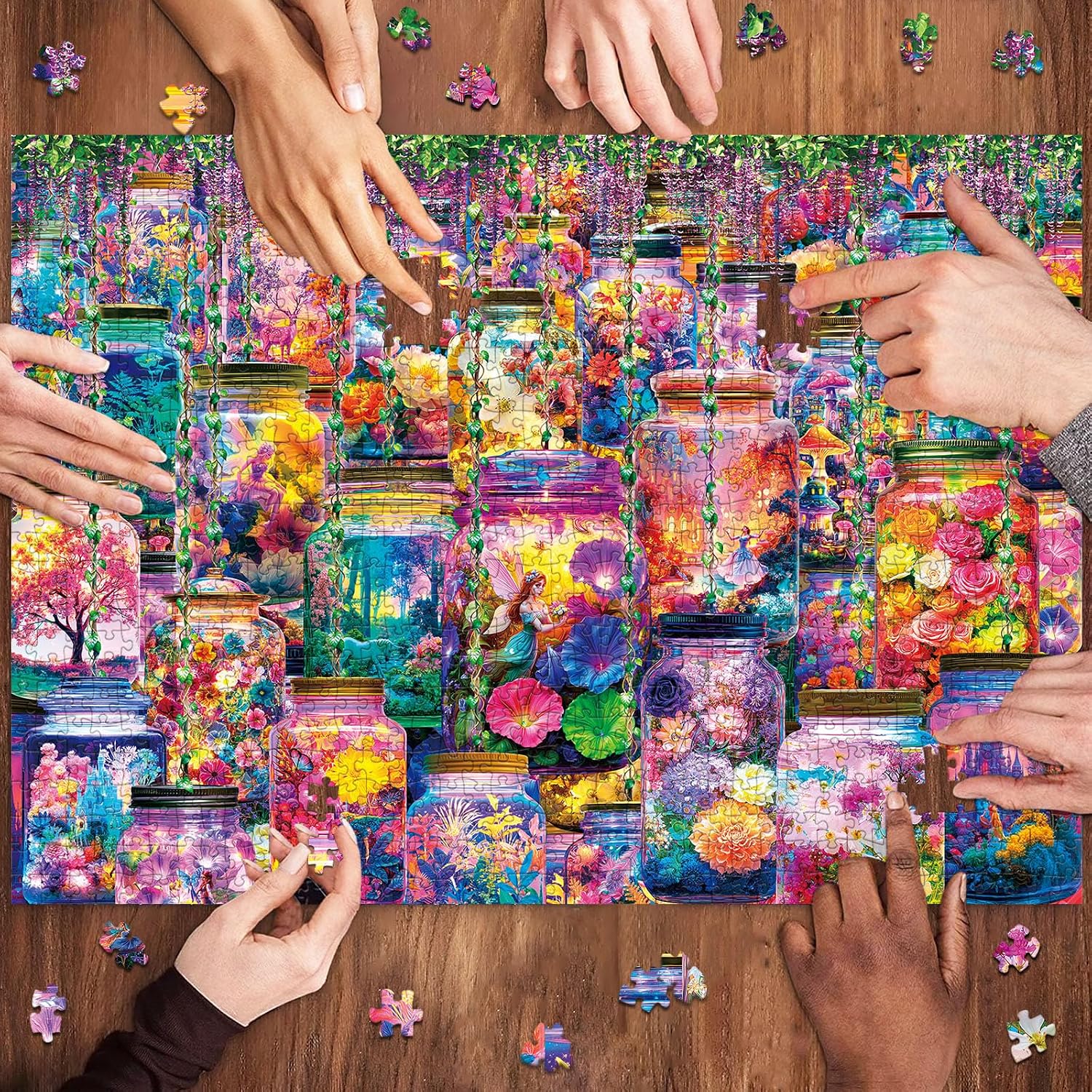 Thumbnail 6 de HUADADA Jigsaw Puzzle, 1,000 Pieces
