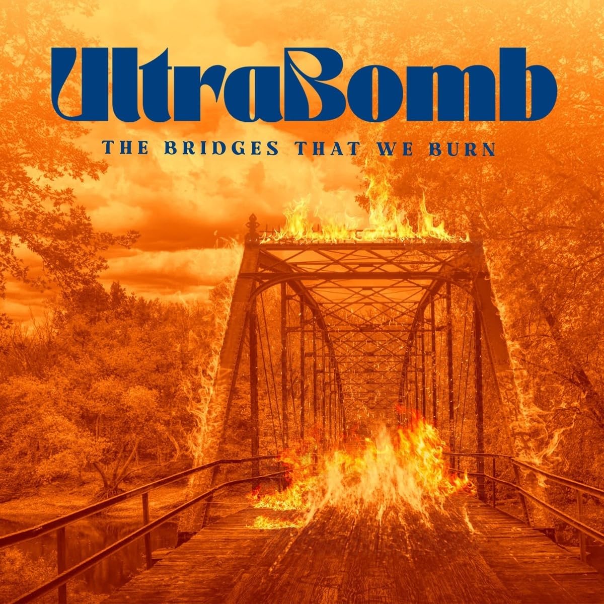 Detalle 2 de Ultrabomb The Bridges That We Burn Vinyl Album