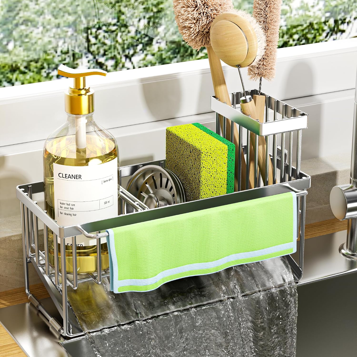 Detalle de Cisily Kitchen Sink Caddy 9.25-inch
