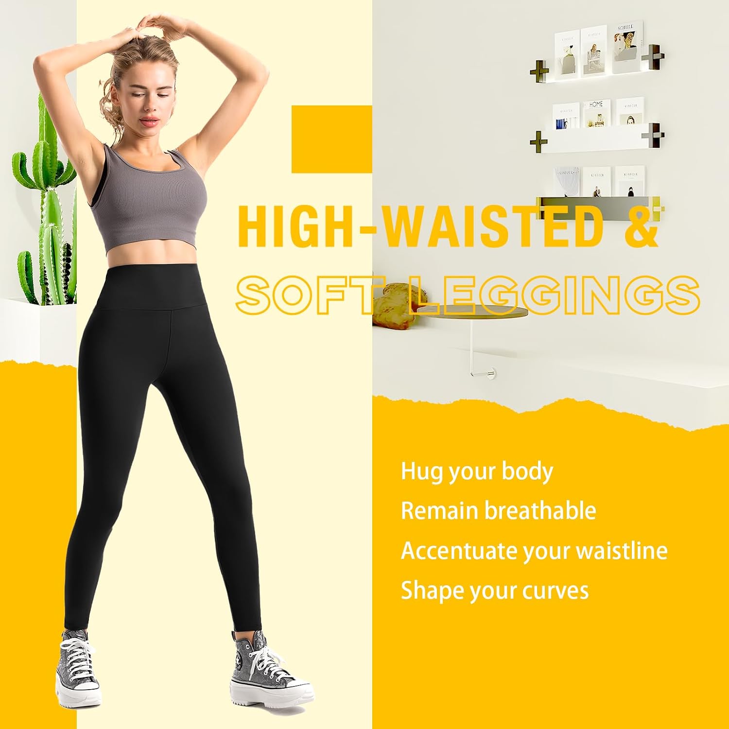 Detalle de Sanpetix 3 Pack Black Leggings 3-pack