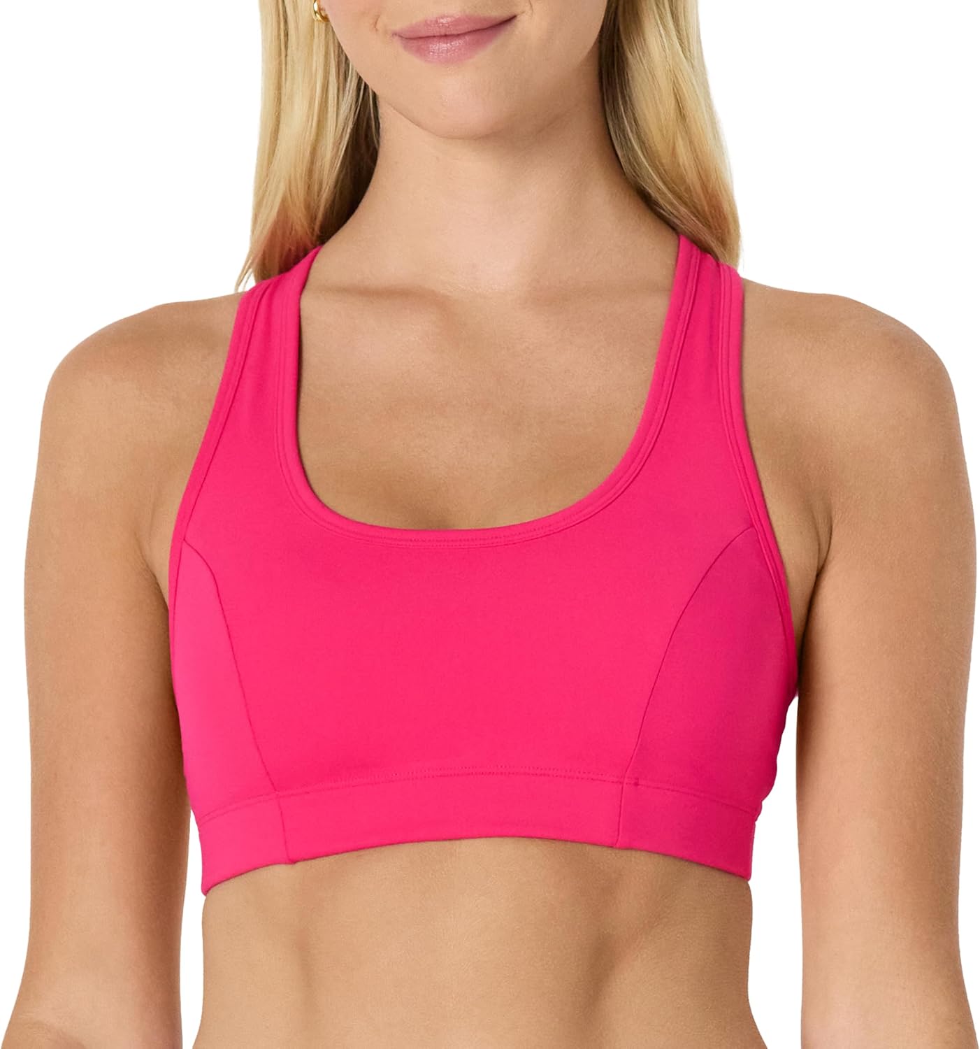 Detalle de Amazon Essentials Women's Active Total Train Medium Support Racerback Gym Workout Sports Bra
