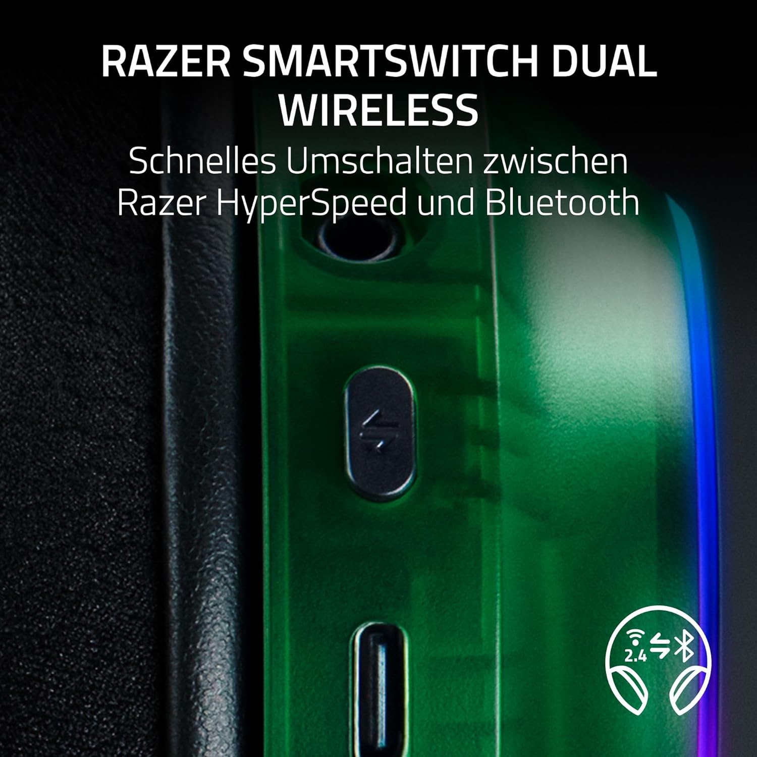 Thumbnail 1 de Razer Barracuda X Phantom Green Edition