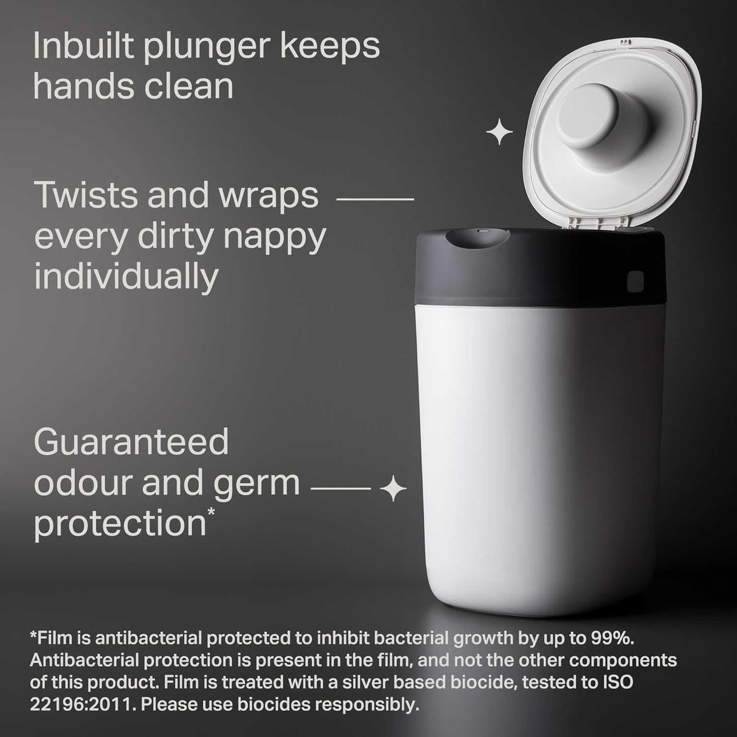 Detalle 2 de Tommee Tippee Twist and Click Nappy Bin 33