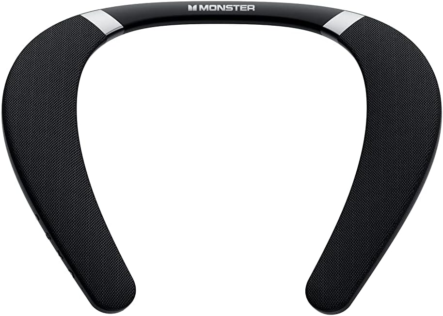 Detalle de Monster Boomerang Neckband Bluetooth Speaker: Hands-Free Soundwear with 12H Playtime