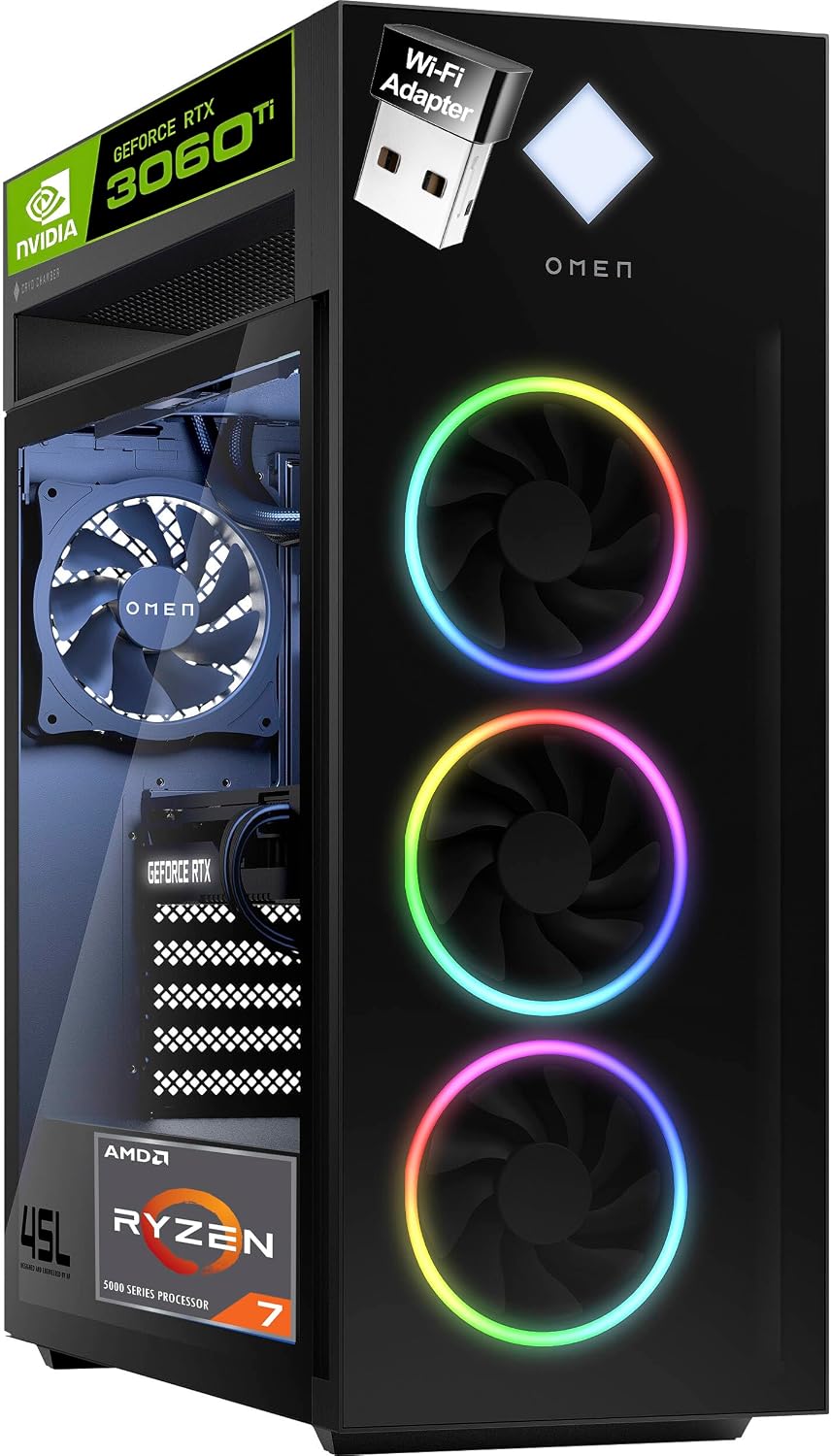 Detalle de HP OMEN 45L Gaming Desktop