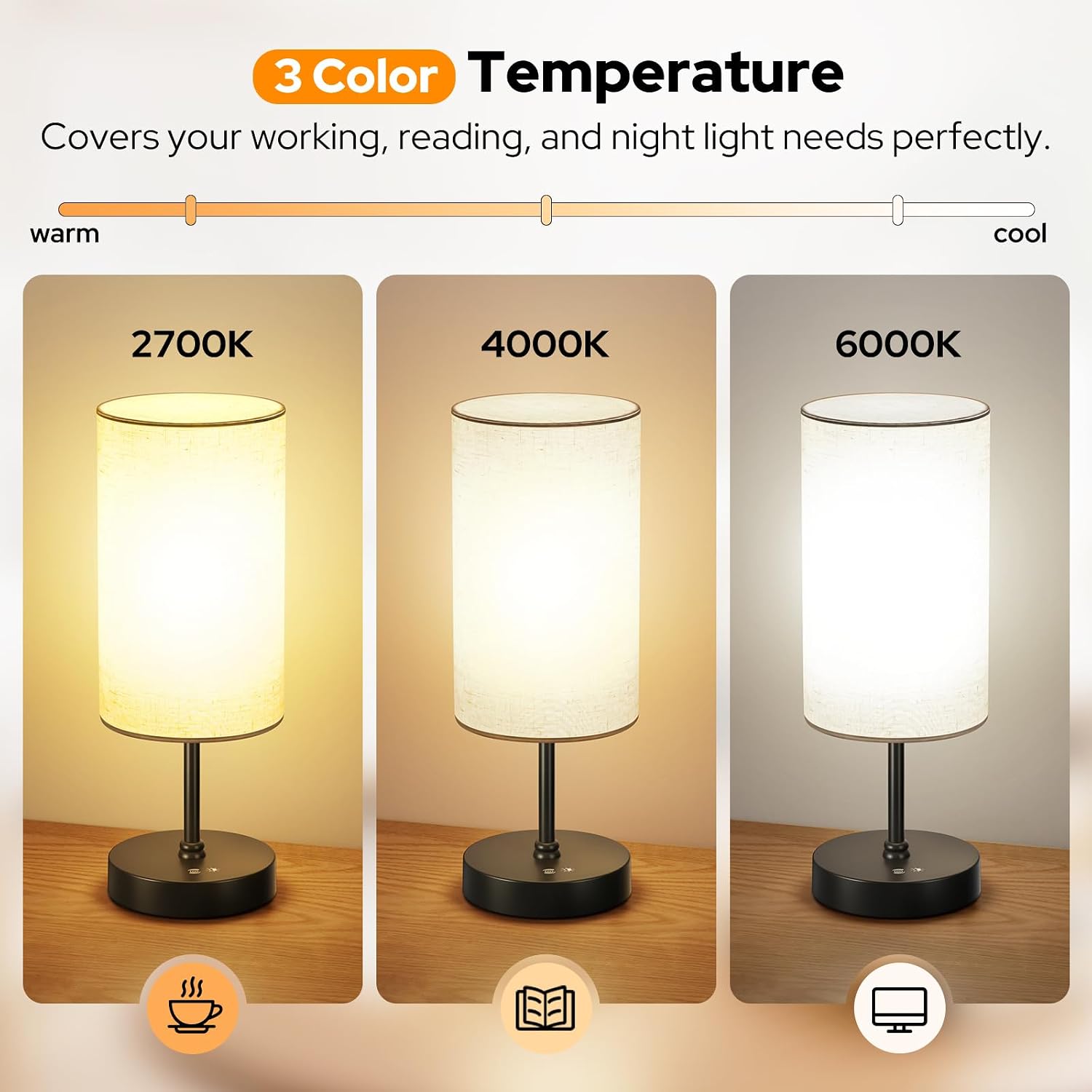 Thumbnail 1 de SUNKENET 10,000 Lux Light Therapy Lamp with Remote, Dimming and Timer