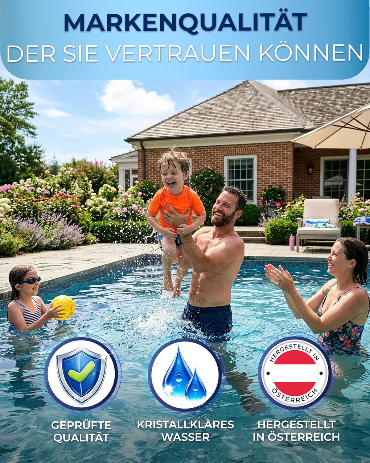 Thumbnail 5 de PoolBuddy Poolklar 1L – klares Wasser, einfache Pflege, universell einsetzbar
