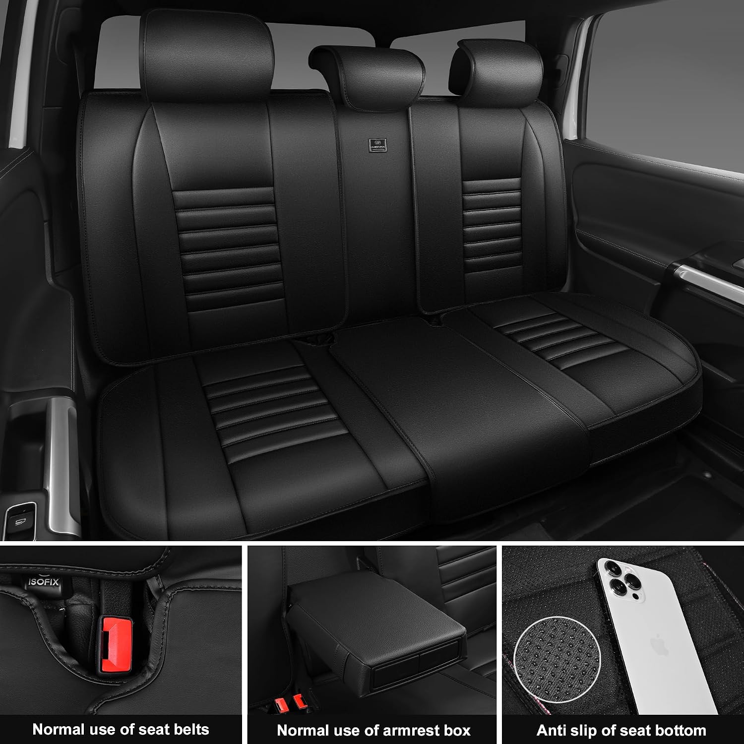 Detalle 2 de CAR PASS Nappa Leather Seat Covers