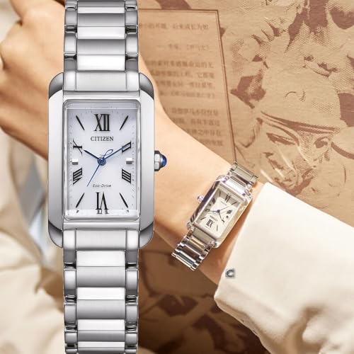 Thumbnail 5 de Citizen EW5620-55A: Orologio da donna Eco-Drive solare, cinturino in acciaio inox, numeri romani
