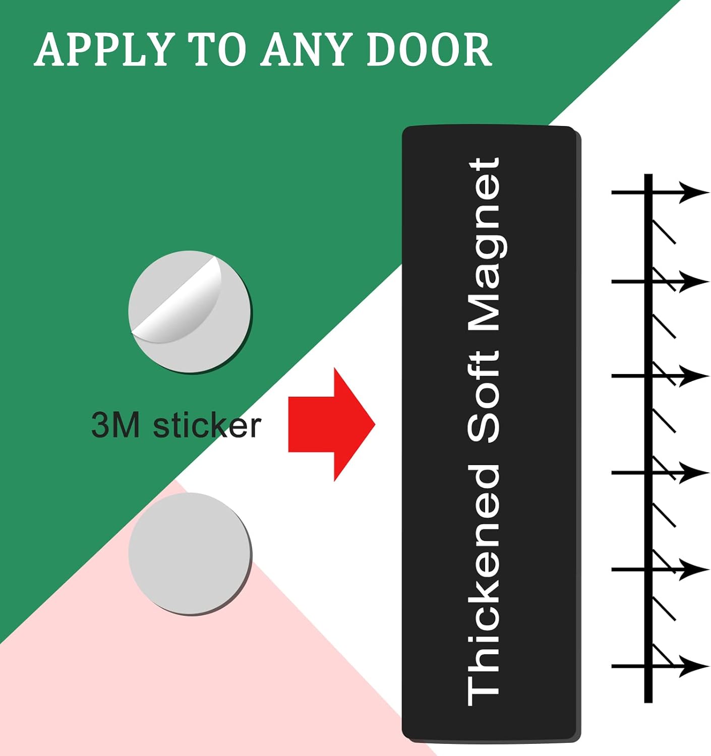 Detalle 1 de K KitchenTour KT-VANT-1 Vacant/Occupied Door Sign, Silver Magnetic Slider