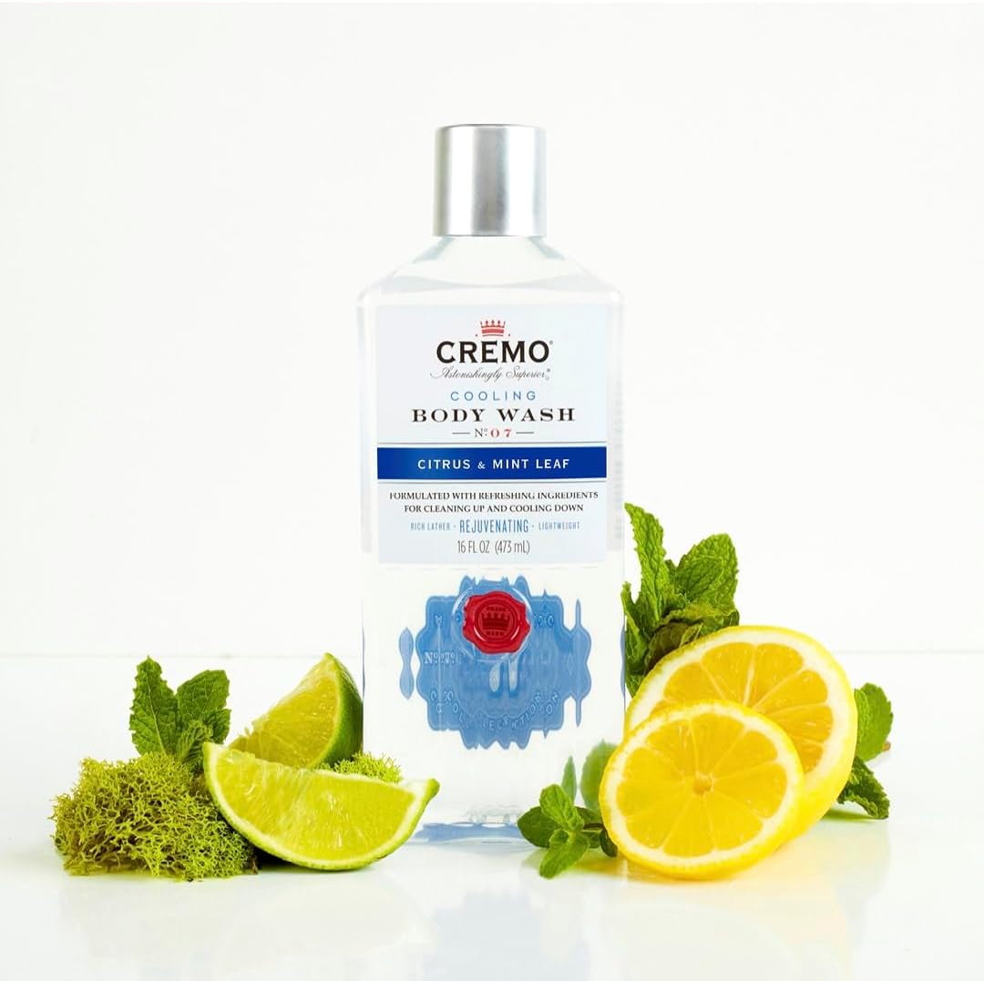 Detalle 2 de Cremo Astonishingly Superior Bagno Doccia Corpo Rinfrescante – gel doccia da 473 ml con profumazioni agrumi e menta