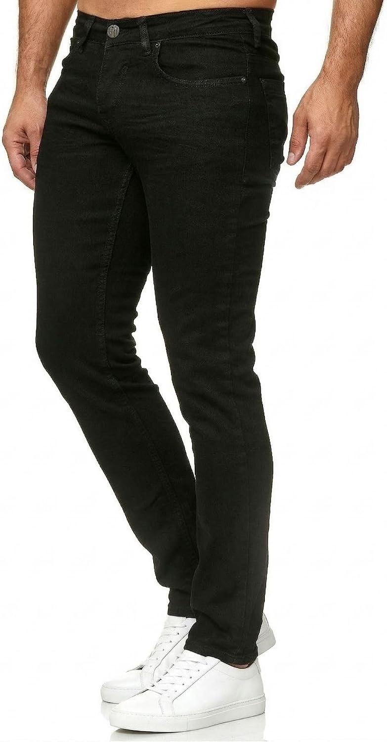 Detalle de Herren Slim-Fit Jeanshose mit Stretch im 5-Pocket-Design (Tazzio Jeans 16533)