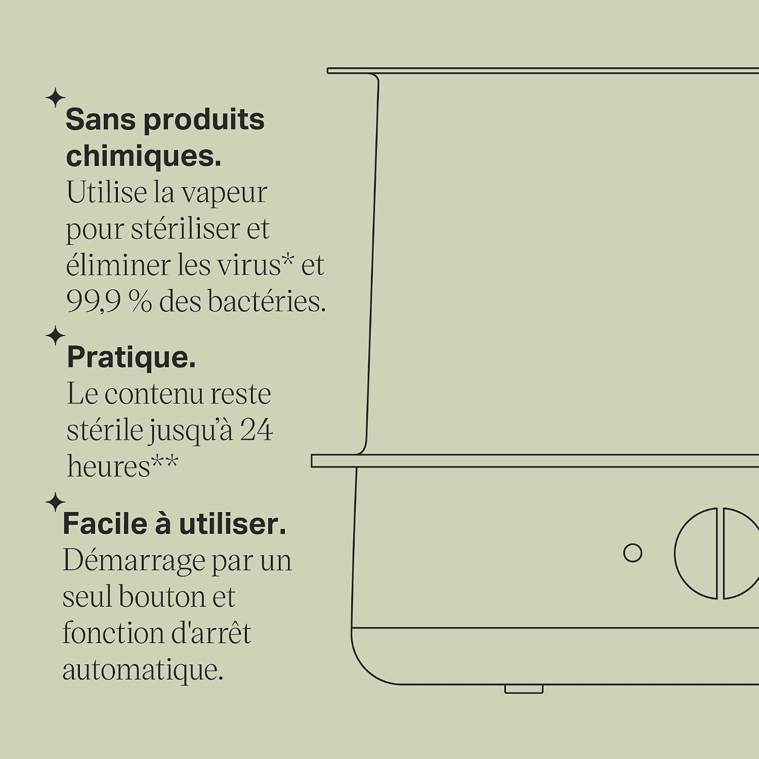 Thumbnail 4 de Tommee Tippee Stérilisateur Avancé 6 Biberons