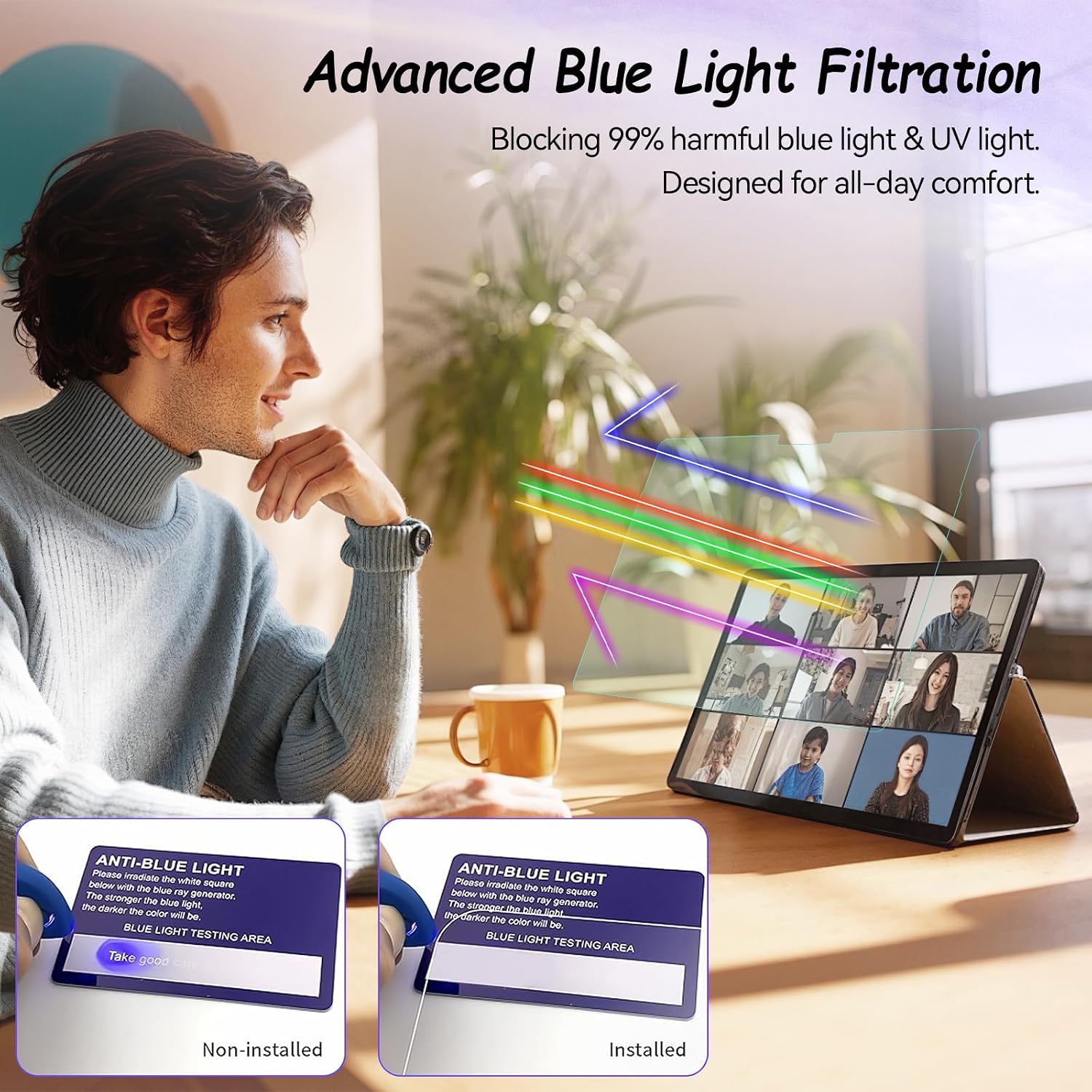 Detalle 2 de IPROKKO Surface Pro screen protector PET film