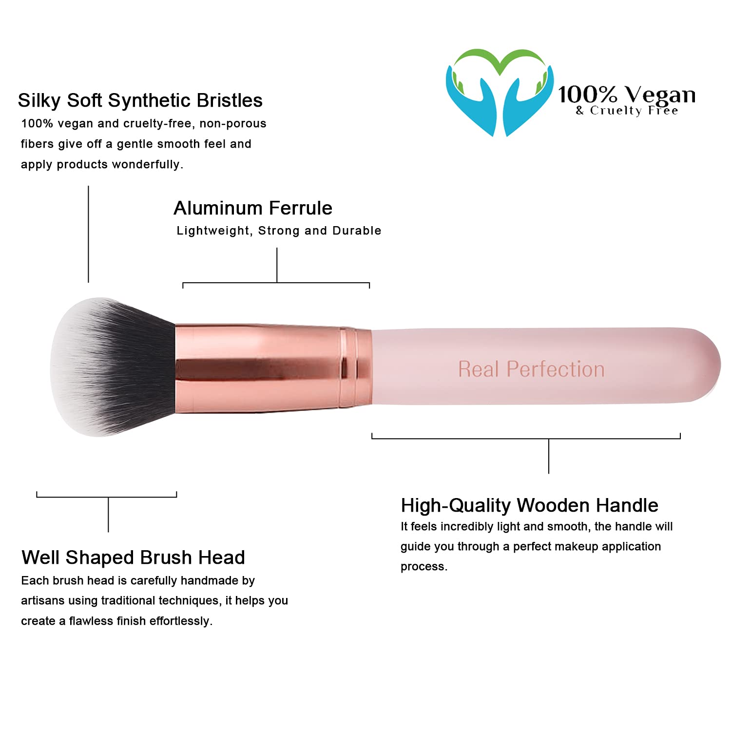 Thumbnail 3 de Real Perfection 16-Pc Makeup Brush Set