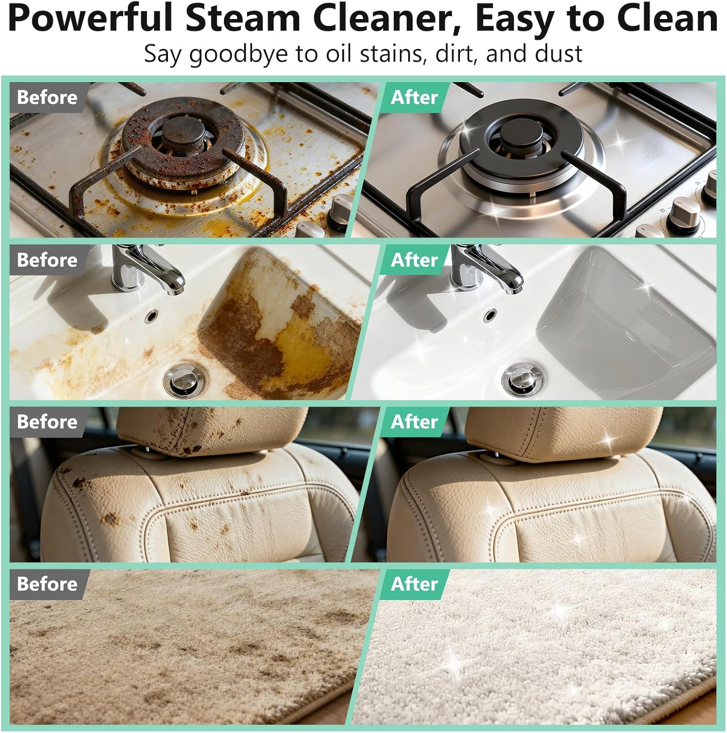 Thumbnail 5 de Steam Cleaner Portable 1.25L Handheld 🧹
