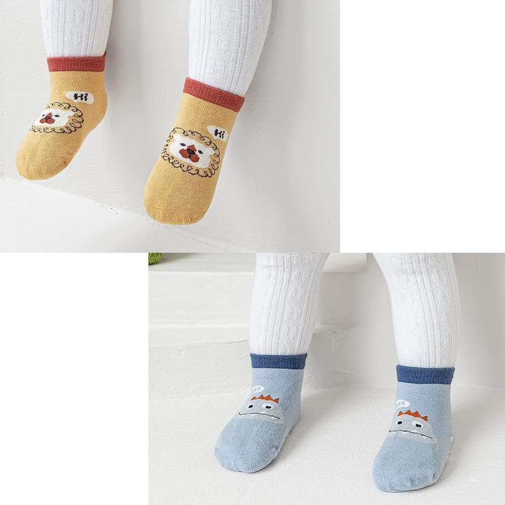 Thumbnail 4 de Exemaba Baby Non Slip Grips Ankle Socks 5 Pairs