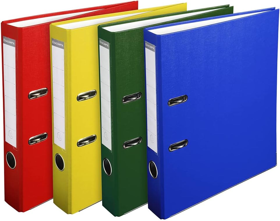 Detalle de Exacompta 915403B Kunststoff-Ordner 5 cm DIN A4 rot